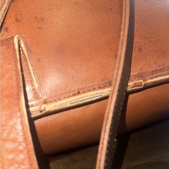 Coach Vintage Brown Leather Day Pack 9960 - Picture 4 of 11